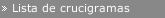 Lista de crucigramas
